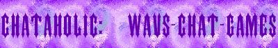 CHATAHOLIC BANNER